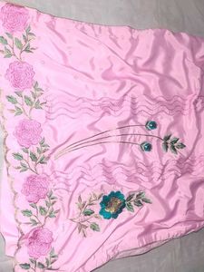 Elegant Pink Embroidered Kurta