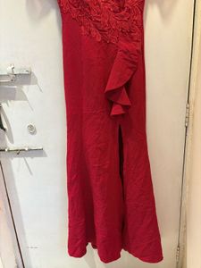 Stunning Red Evening Gown