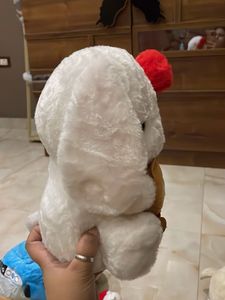 Cute Plush Bunny with Teddy Bear