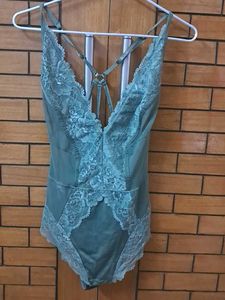 Lace Trim Bodysuit