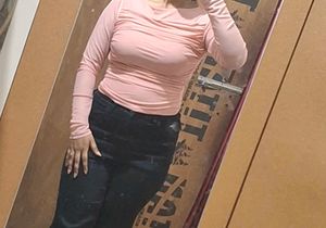 Sheer Ruched Long Sleeve Top