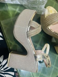Sparkly Platform Heels