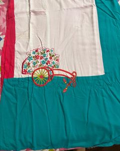 Colorful Block Print Kurta