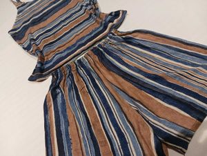 Striped 2-Piece Co-ord Set