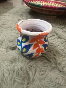 Hand-Painted Decorative Vase