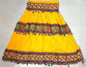 Traditional Gujarati Style Lehenga Choli Set