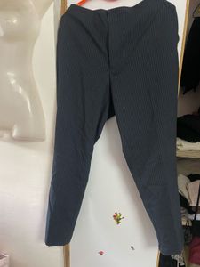 Striped High Waist Trousers