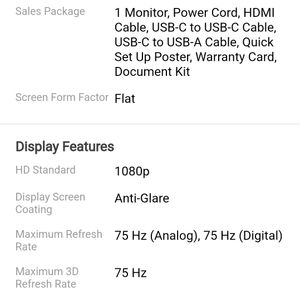 HP M-24 WEBCAM Monitor