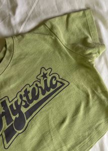 Burger bae - Lime Green Hysteric Graphic Tee