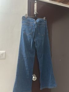 Wide Leg Denim Jeans