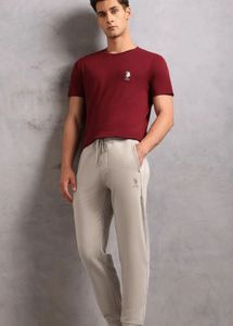 U.S. Polo Assn. Men's Lounge Joggers - L - Steel