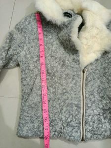 Gorgeous Durr Collar Korean Jacket Small