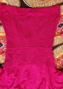 pink Net Sweater