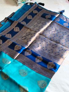 Premium Kanjeevaram Silk with blouse piece