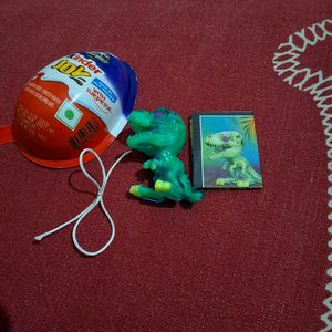 Dinosaur Toy with Card