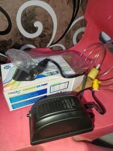 Aquarium Air Pump Kit - Black Colour