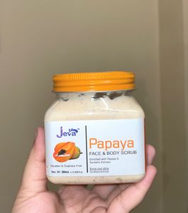 Jeva Papaya Face & Body Scrub