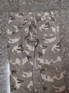 Camouflage branded DNMX Cargo Pants