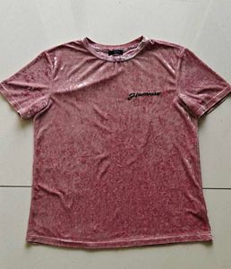 Shein velvet tshirt