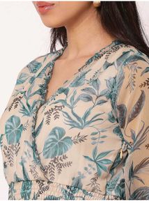 Floral Print Maxi Dress