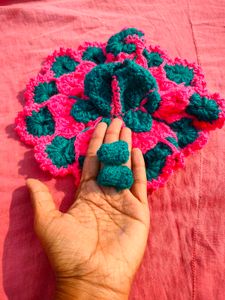 Laddu gopal Crochet Dress