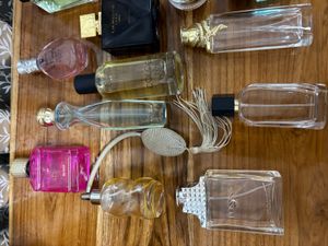 13 Assorted Perfume Bottles
