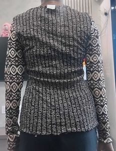 Y2K Sheer Long Sleeve Top