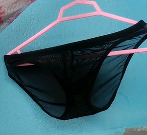 Sheer Mesh Briefs