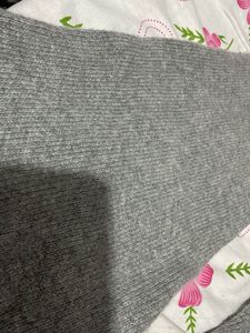 women’s winter Grey Bell Bottom Knit Pants