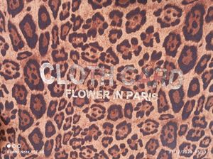 Animal Print Very Soft Fabric Top