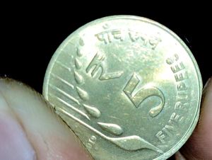 Rs5 Coin New Type