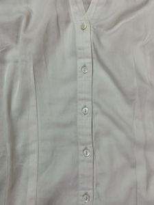 Classic White Button-Up Shirt
