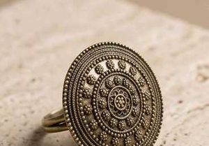Vintage Oxidised Ring