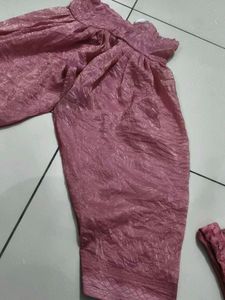 Beautiful Pink Kurta Set Farsi salwar