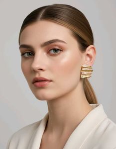 ✨Pink &amp; Gold🪩 anti Tarnish Earrings✨