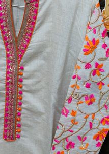 Elegant Embroidered Kurta