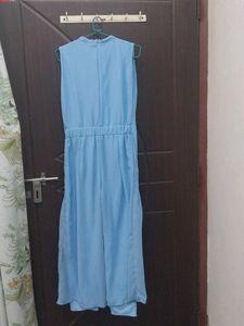 Stylish Blue Jumpsuit