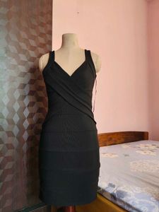 Emerald Sundae Women's Black Bodycon Dress