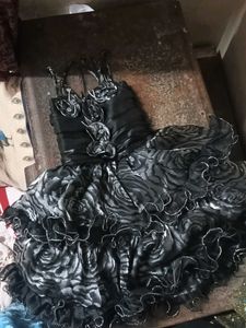 Stunning Black Embellished Lehenga C120holi