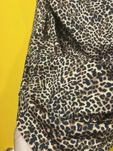 Leopard Print Cowl Neck Top