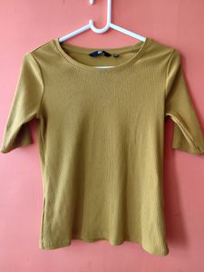 Mustard Color Top