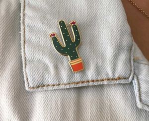 Cactus brooch - Set of 3