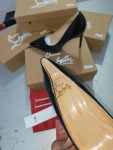 Christian Louboutin Black Patent Heels❤️