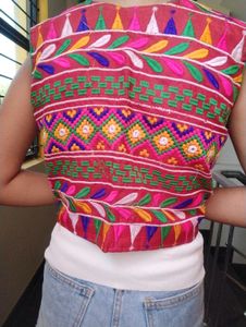 Vibrant Embroidered Ethnic Jacket