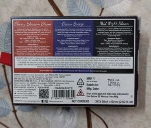 New Aqualogica Perfume Body Mist Set of 3