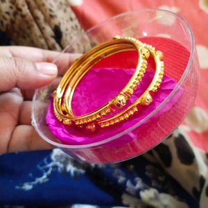 gold plated bangles