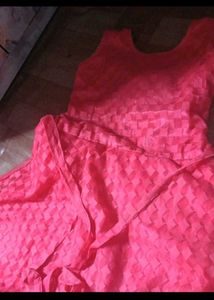 Elegant Pink Ethnic Gown