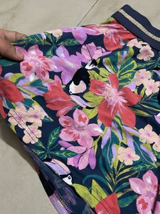 Floral Print Shorts