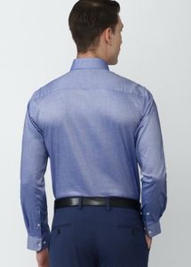 Peter England Men's Blue Shirt XL