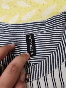 Striped Button-Up Shirt